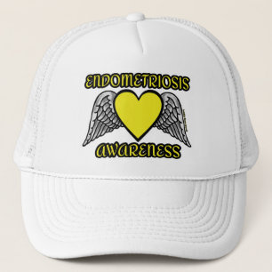 Gorra De Camionero Corazón/Alas... Endometriosis
