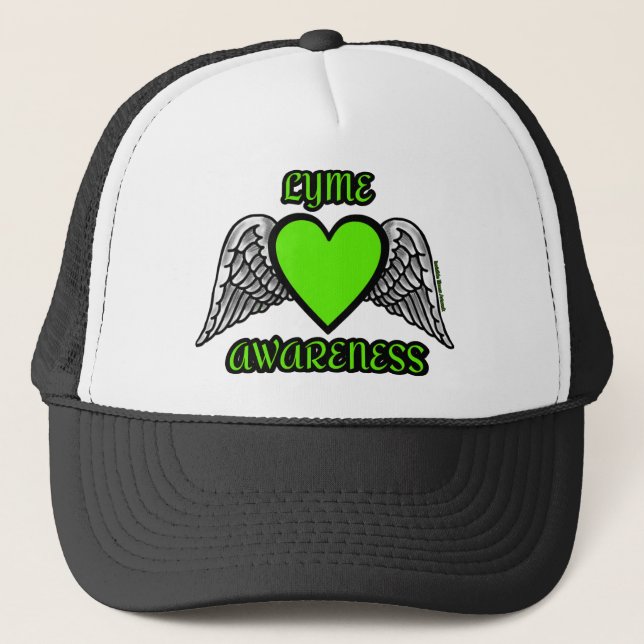 Gorra De Camionero Corazón/Alas... Lyme (Anverso)