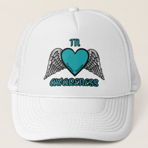 Gorra De Camionero Corazón/Alas...Trucker Hat