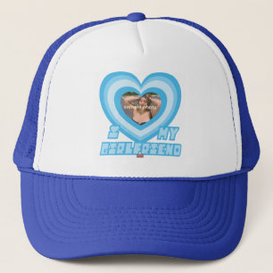 Gorra De Camionero Corazón azul PowerPuff Dingus - NOVIA