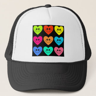 Gorra De Camionero Corazón colorido