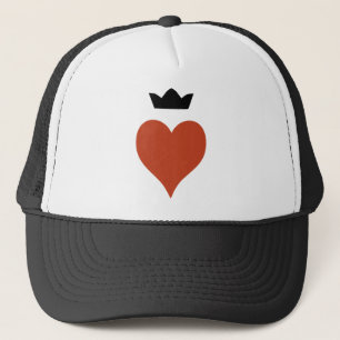 Gorra De Camionero Corazón con corona