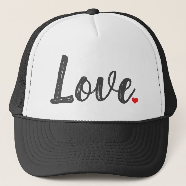 GORRA DE CAMIONERO CORAZÓN DE AMOR | (Anverso)
