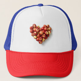 Gorra De Camionero Corazón de Apple
