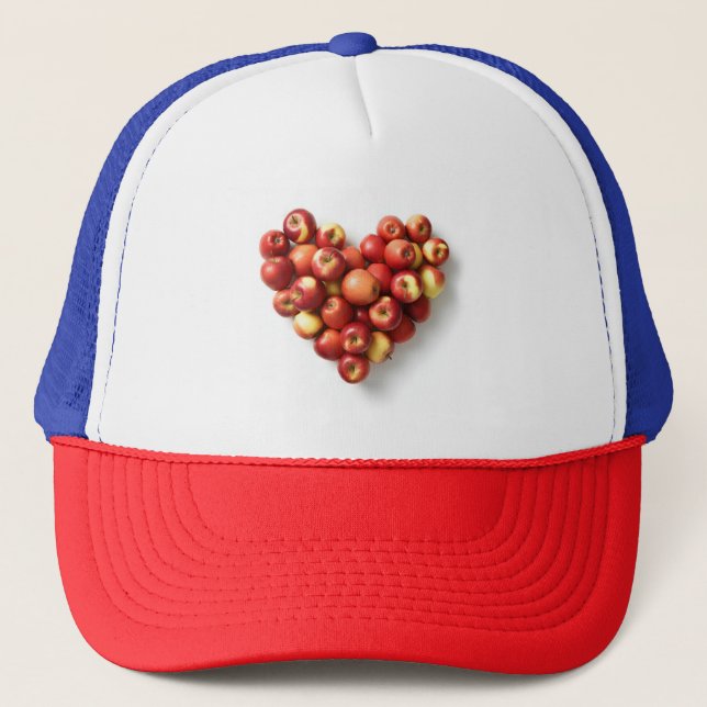 Gorra De Camionero Corazón de Apple (Anverso)