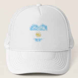 Gorra De Camionero Corazón de Argentina