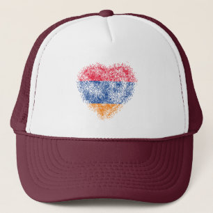 Gorra De Camionero Corazón de Armenia