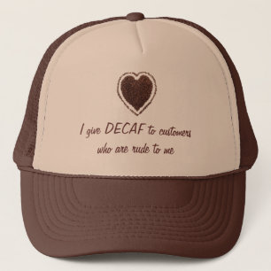 Gorra De Camionero corazón de café
