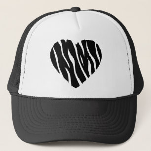 Gorra De Camionero Corazón de la cebra