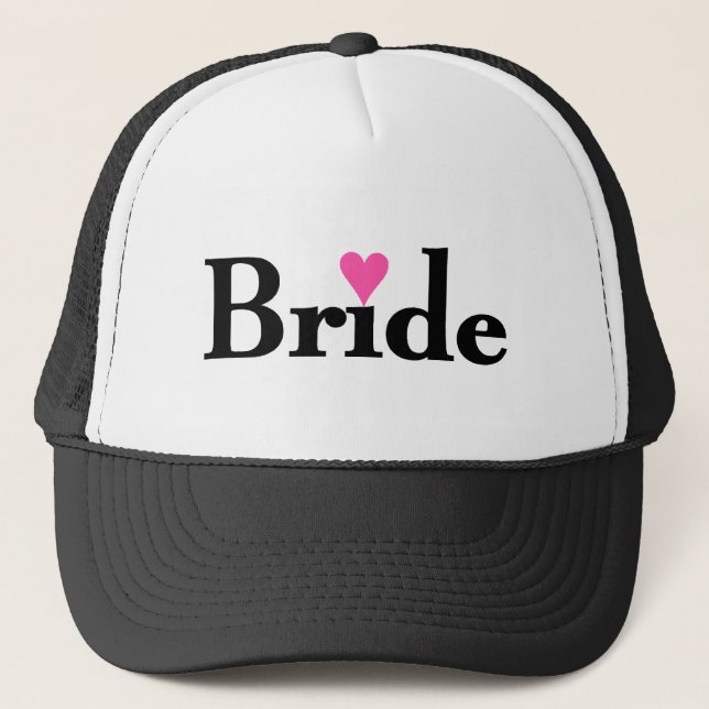 Gorra De Camionero Corazón de la novia (Anverso)