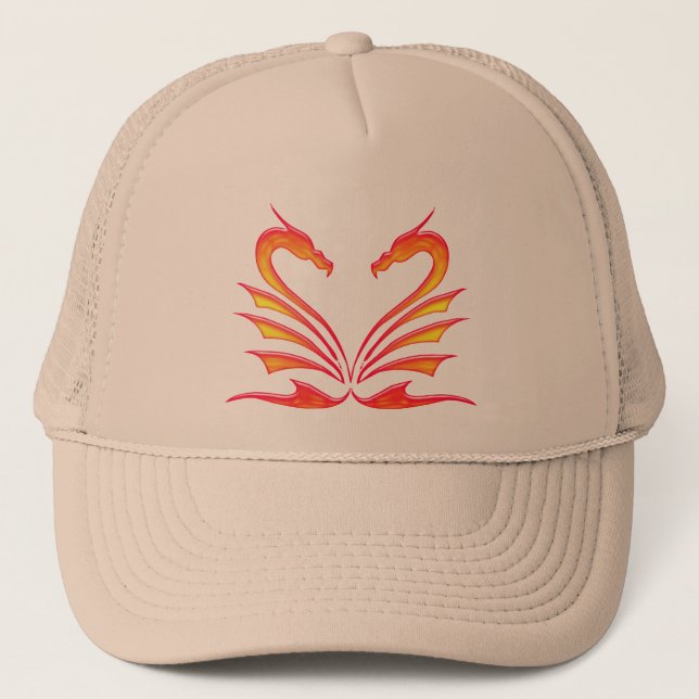 GORRA DE CAMIONERO CORAZÓN DE LOS DRAGONES (Anverso)
