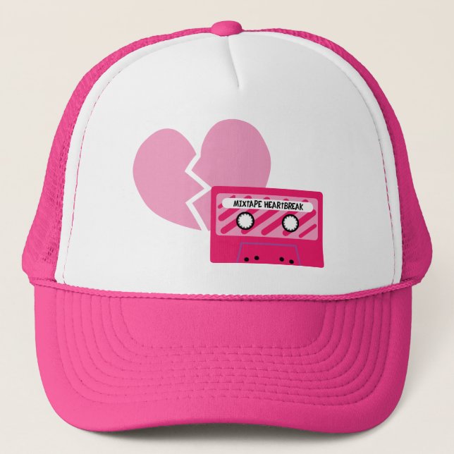 Gorra De Camionero Corazón de MixTape (Anverso)