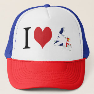 Gorra De Camionero Corazón de Terranova