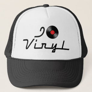Gorra De Camionero Corazón de vinilo que amo - Álbum de DJ para amant