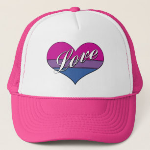 Gorra De Camionero Corazón del amor del BI