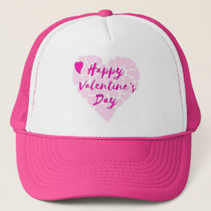 GORRA DE CAMIONERO CORAZÓN DEL "DÍA DE LA FELIZ VALENTINA"