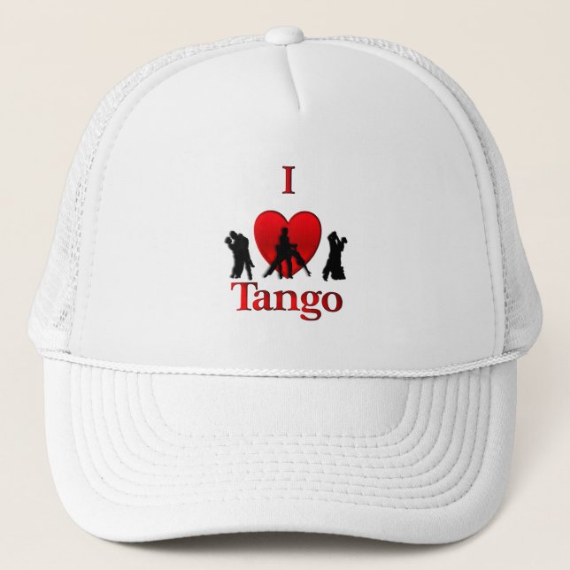 Gorra De Camionero Corazón del tango (Anverso)