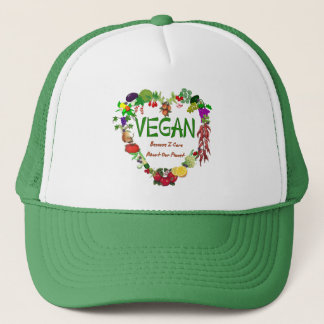 Gorra De Camionero Corazón del vegano