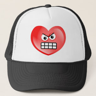 Gorra De Camionero Corazón enojado