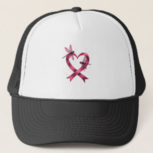 Gorra De Camionero Corazón Libélulas Hombres Mujeres Niño