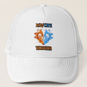 Gorra De Camionero Corazón/llamas... RSD/CRPS