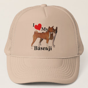 Gorra De Camionero Corazón Mi Basenji