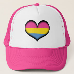 Gorra De Camionero Corazón Pansexual