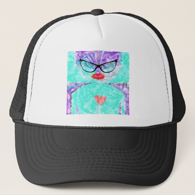 Gorra De Camionero Corazón perfecto (Anverso)