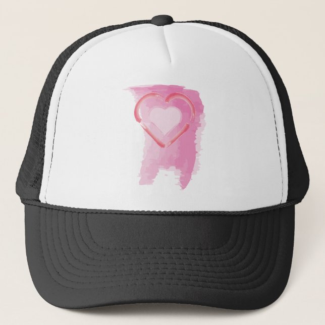 Gorra De Camionero Corazón pintado (Anverso)