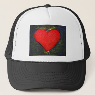 Gorra De Camionero Corazón pintado