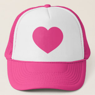 Gorra De Camionero Corazón rosa