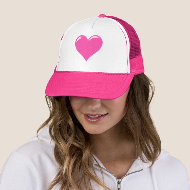 Gorra De Camionero Corazón rosa - Amor (In situ)