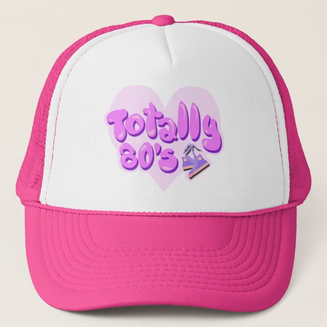 Gorra De Camionero Corazón total de los 80 (Anverso)