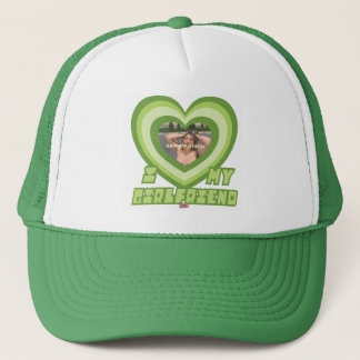 Gorra De Camionero Corazón verde de PowerPuff Dingus - NOVIA