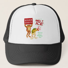 Gorra De Camionero Corazones Cálidos Derriten Hielo