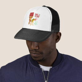 Gorra De Camionero Corazones Cálidos Derriten Hielo