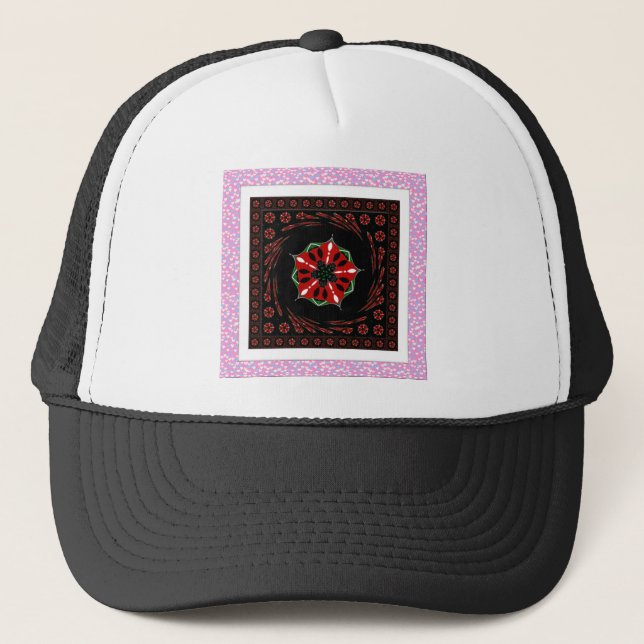 Gorra De Camionero Corazones de amor (Anverso)
