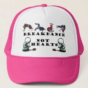 GORRA DE CAMIONERO CORAZONES DE BREAKDANCE-NOT