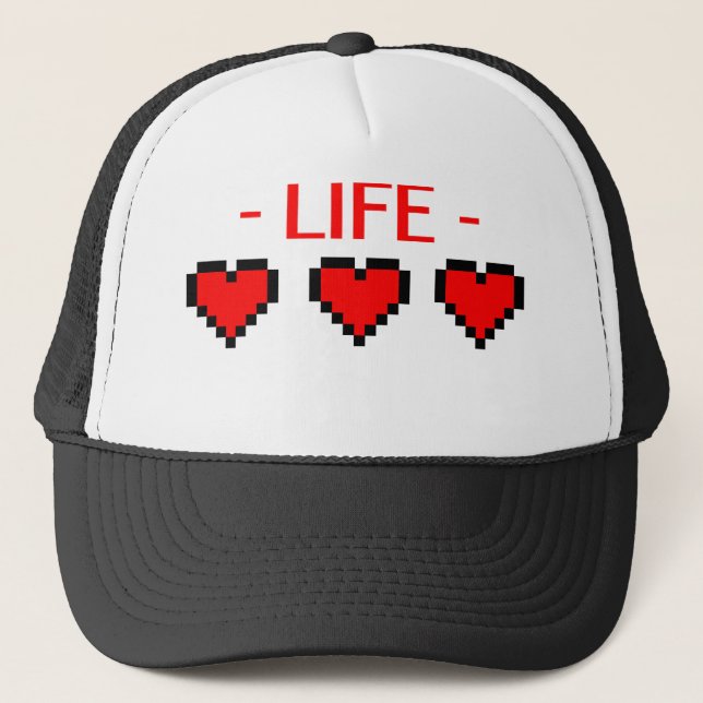 Gorra De Camionero Corazones de la vida (Anverso)