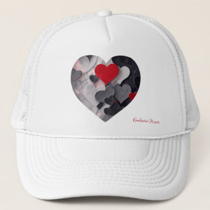 Gorra De Camionero Corazones encantados
