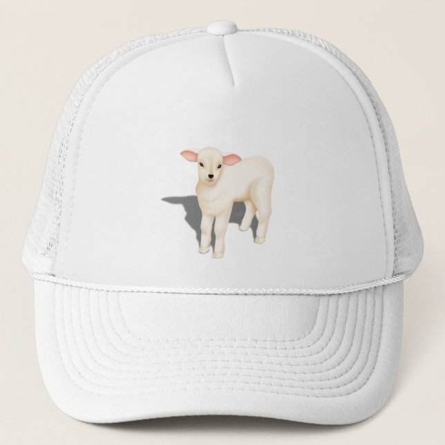 Gorra De Camionero Cordero pequeño (Anverso)