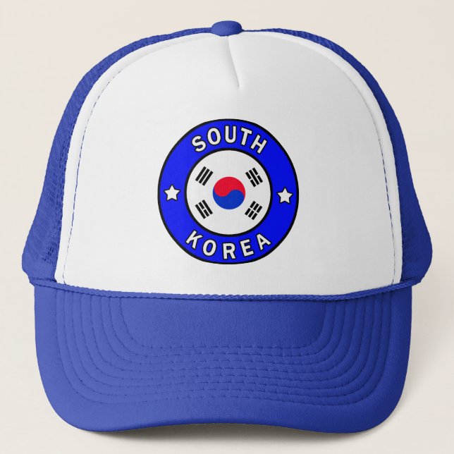 Gorra De Camionero Corea del Sur (Anverso)