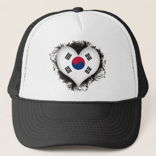 Gorra De Camionero Corea del Sur del amor del vintage I