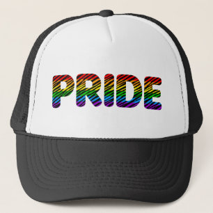 Gorra De Camionero Corey Tiger 80s Retro Orgullo Arcoíris
