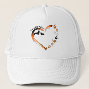 Gorra De Camionero Corgi Cada Perro Importa Paws De Perro Corazón