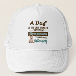 Gorra De Camionero corgi es lo único que te ama en la tierra