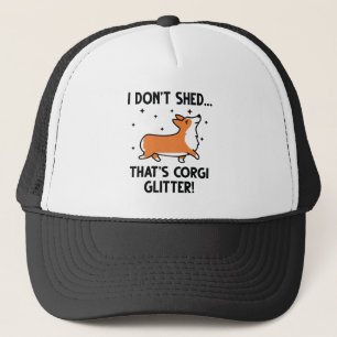 Gorra De Camionero Corgi Purpurina