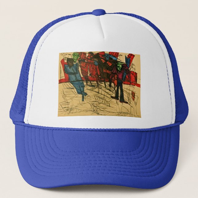 GORRA DE CAMIONERO CORNER CREW (Anverso)