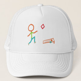 Gorra De Camionero Cornhole Stickman