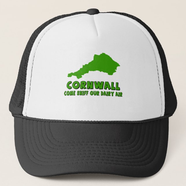 Gorra De Camionero Cornualles divertido (Anverso)